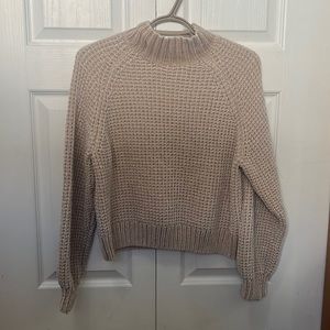 Chunky knit sweater